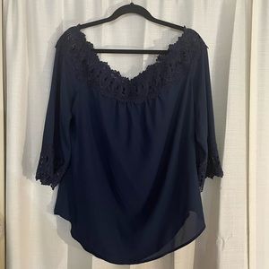 Off shoulder blouse